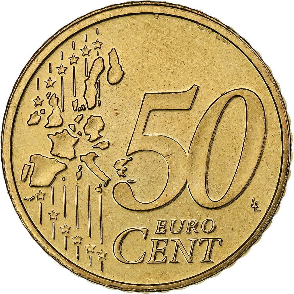 Luxemburg, 50 Centimes, 2003, PR, Nordic gold, KM:79