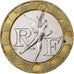 Frankreich, Génie, 10 Francs, 2000, SS, Bi-Metallic, KM:964.1, Gadoury:827