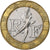 Francja, Génie, 10 Francs, 2000, AU(55-58), Bimetaliczny, KM:964.1, Gadoury:827