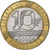 França, Génie, 10 Francs, 2000, AU(55-58), Bimetálico, KM:964.1, Gadoury:827