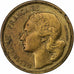 Francia, Guiraud, 10 Francs, 1954, Beaumont - Le Roger, MBC, Aluminio - bronce