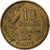 Frankrijk, Guiraud, 10 Francs, 1954, Beaumont - Le Roger, ZF, Aluminum-Bronze
