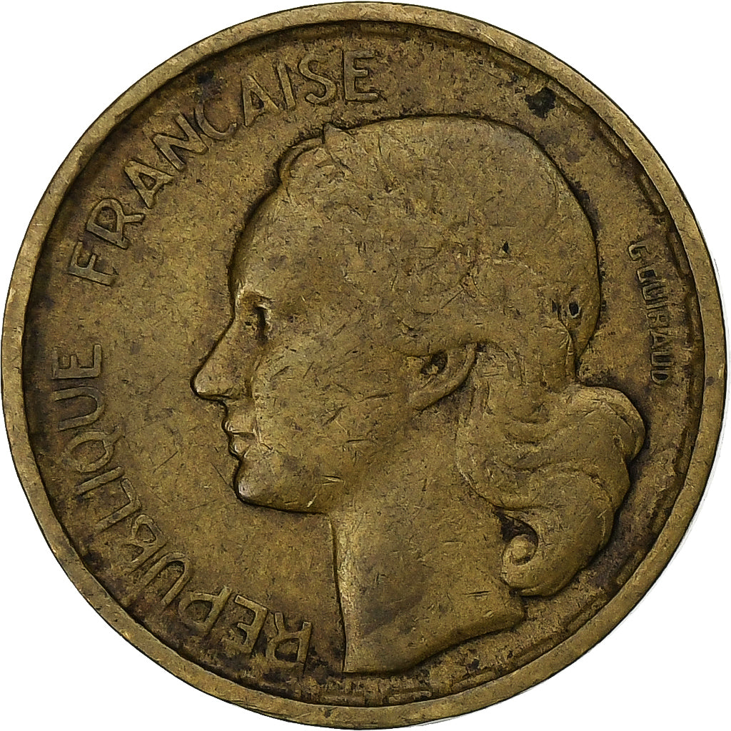 Francja, Guiraud, 10 Francs, 1951, Beaumont - Le Roger, VF(30-35)