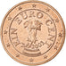 Autriche, Euro Cent, 2003, Vienna, SUP, Cuivre plaqué acier, KM:3082