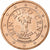 Áustria, Euro Cent, 2002, Vienna, AU(55-58), Aço Cromado a Cobre, KM:3082