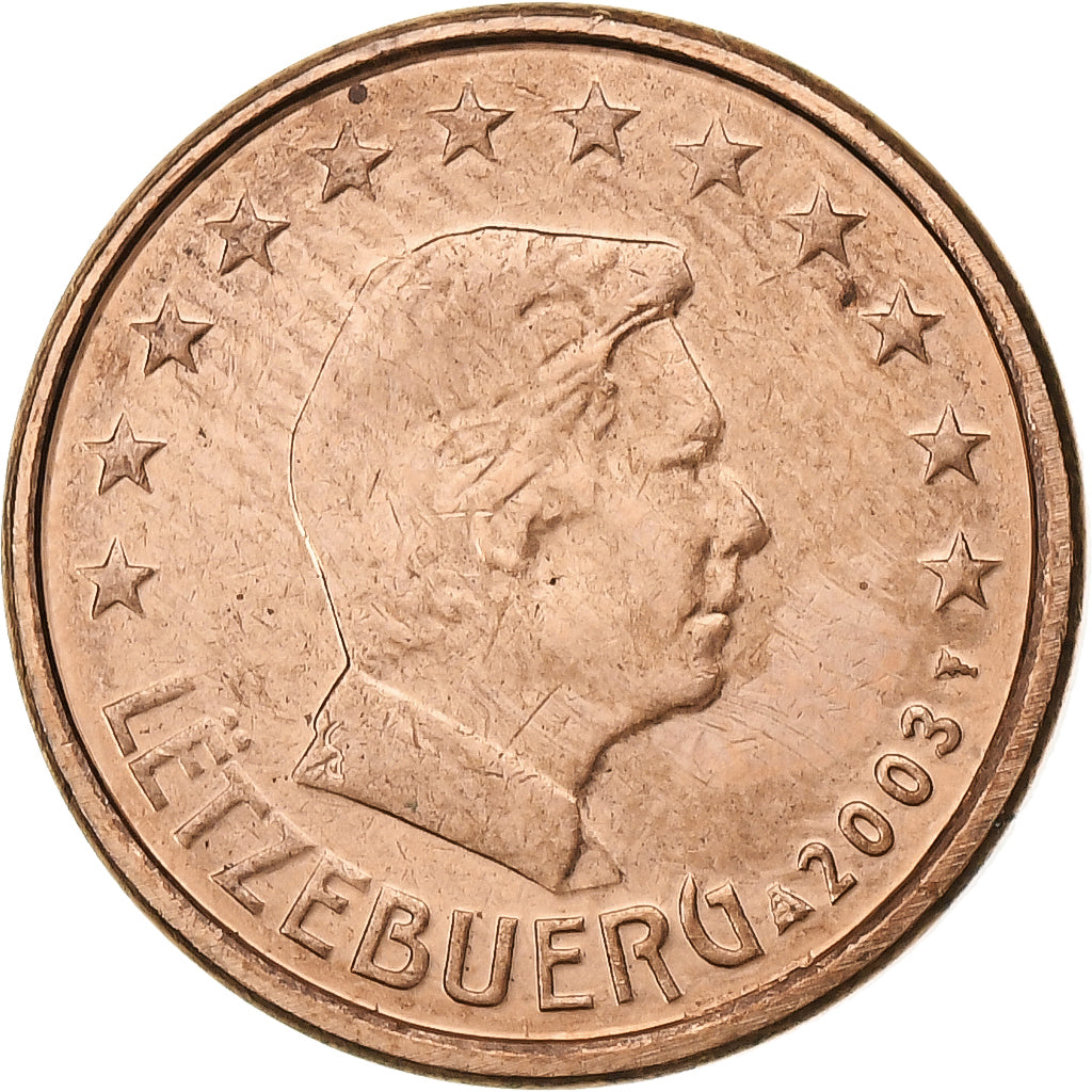 Luxembourg, 1 Centime, 2003, AU(55-58), Copper Plated Steel, KM:75