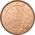 Portugal, 1 Cent, The first royal seal of 1134, 2002, EBC, Cobre chapado en