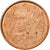 Francja, Euro Cent, 2000, Paris, BE, AU(55-58), Miedź platerowana stalą
