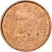 Francia, Euro Cent, 2000, Paris, BE, EBC, Cobre chapado en acero, KM:1282