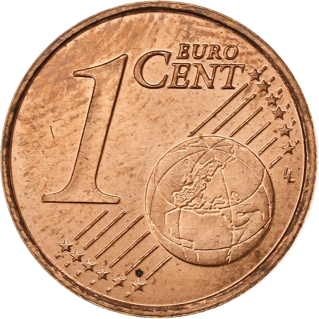 Francja, Euro Cent, 1999, Paris, BE, AU(55-58), Miedź platerowana stalą