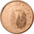 Spain, Juan Carlos I, Euro Cent, 2002, Madrid, AU(55-58), Copper Plated Steel