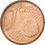 Spain, Juan Carlos I, Euro Cent, 2002, Madrid, AU(55-58), Copper Plated Steel