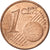 Finlandia, Euro Cent, 2001, Vantaa, EBC, Cobre chapado en acero, KM:98
