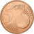 Eslováquia, 5 Euro Cent, Kriváň, 2009, golden, AU(55-58), Aço Cromado a