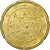 Słowacja, 20 Euro Cent, 2009, Kremnica, AU(55-58), Mosiądz, KM:99
