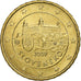 Slovakia, 10 Euro Cent, 2009, Kremnica, AU(55-58), Brass, KM:98
