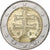 Eslovaquia, 2 Euro, 2009, Kremnica, EBC, Bimetálico, KM:102