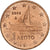 Grecia, Euro Cent, 2002, Athens, EBC, Cobre chapado en acero, KM:181
