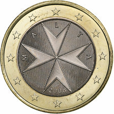 Malta, Euro, 2008, Paris, BU, AU(55-58), Bi-Metallic, KM:131