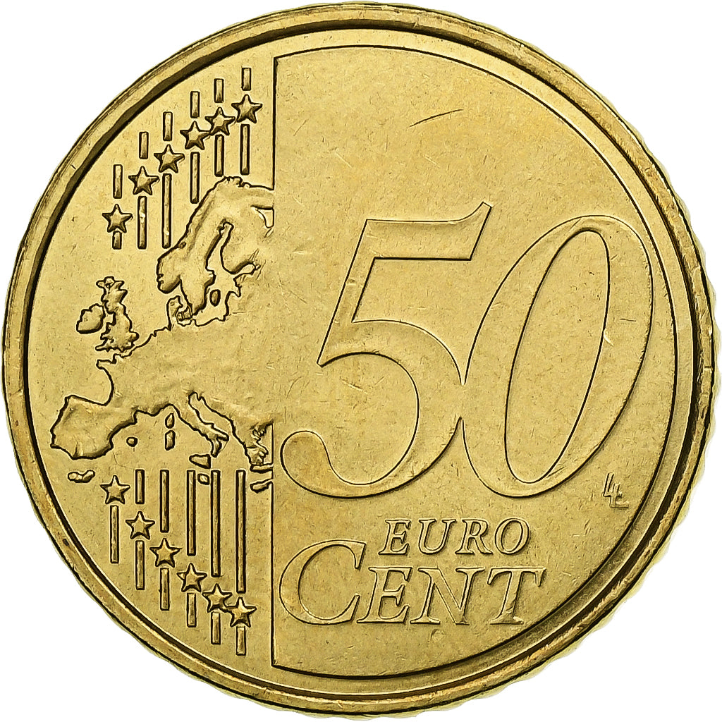 Malta, 50 Euro Cent, 2008, Paris, AU(55-58), Brass, KM:130