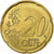 Malte, 20 Euro Cent, The arms of Malta, 2008, SUP, Or nordique