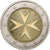Malta, 2 Euro, Maltese cross, 2008, MS(60-62), Bimetálico