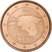 Estonia, Euro Cent, 2011, Vantaa, VZ, Copper Plated Steel, KM:61
