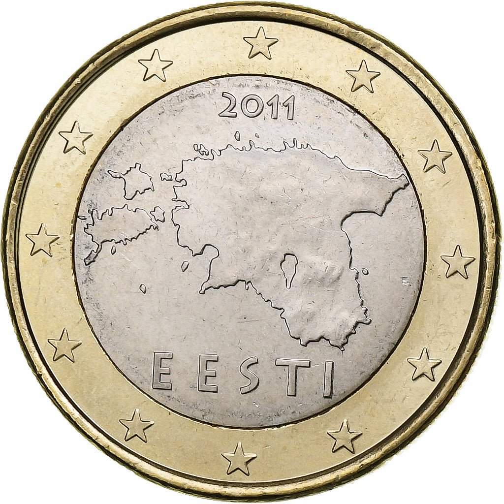 Estonia, Euro, 2011, Vantaa, VZ+, Bi-Metallic, KM:67
