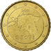 Estonie, 10 Euro Cent, 2011, Vantaa, SPL+, Laiton, KM:64
