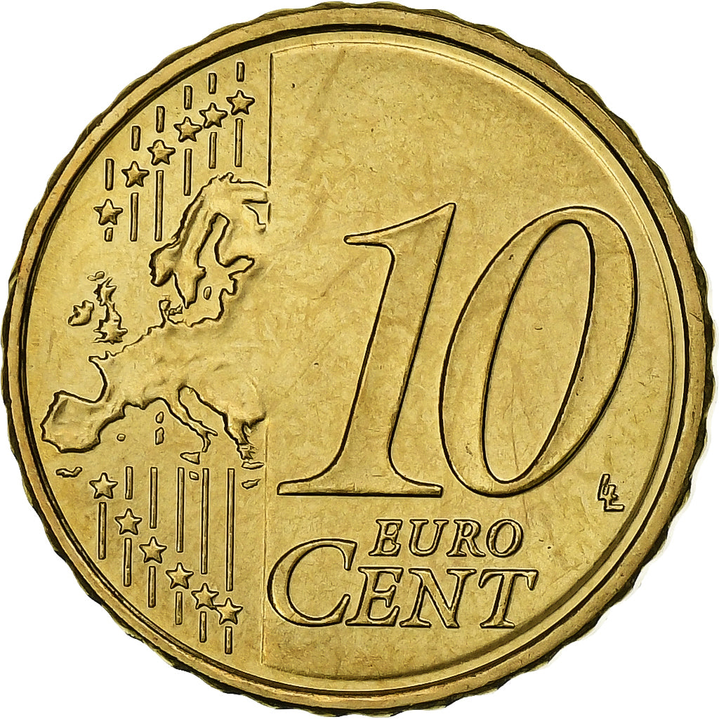 Estonia, 10 Euro Cent, 2011, Vantaa, UNZ+, Messing, KM:64