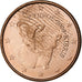 Chipre, Euro Cent, 2009, EBC, Cobre chapado en acero, KM:78
