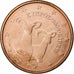 Chipre, 5 Euro Cent, 2009, EBC, Cobre chapado en acero, KM:80