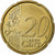 Cyprus, 20 Euro Cent, 2009, AU(55-58), Brass, KM:82