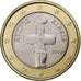 Chipre, Euro, 2009, AU(55-58), Bimetálico, KM:84