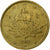 Italia, 50 Euro Cent, 2002, Rome, Latón, EBC, KM:249