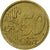 Itália, 50 Euro Cent, 2002, Rome, Latão, AU(55-58), KM:249