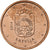 Latvia, Euro Cent, 2014, Stuttgart, MS(60-62), Copper Plated Steel, KM:150