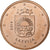 Letónia, 5 Euro Cent, 2014, Stuttgart, MS(60-62), Aço Cromado a Cobre, KM:152