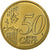 Łotwa, 50 Euro Cent, 2014, Stuttgart, MS(63), Mosiądz, KM:155