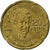 Grécia, 20 Euro Cent, 2002, Athens, MS(60-62), Latão, KM:185