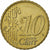 ALEMANHA - REPÚBLICA FEDERAL, 10 Euro Cent, 2002, Stuttgart, Latão, MS(63)
