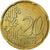 République fédérale allemande, 20 Euro Cent, 2003, Stuttgart, SPL, Laiton