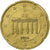 GERMANY - FEDERAL REPUBLIC, 20 Euro Cent, 2002, Berlin, MS(63), Brass, KM:211