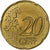 France, 20 Euro Cent, 2000, Paris, SUP, Laiton, KM:1411