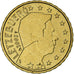 Luxembourg, Henri, 10 Euro Cent, 2003, Utrecht, MS(63), Brass, KM:78