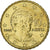 Grecia, 10 Euro Cent, 2002, Athens, EBC, Latón, KM:184