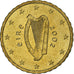 IRELAND REPUBLIC, 10 Euro Cent, 2002, Sandyford, AU(55-58), Brass, KM:35