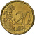 IRELAND REPUBLIC, 20 Euro Cent, 2002, Sandyford, AU(55-58), Brass, KM:36