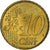 Portugal, 10 Euro Cent, 2002, Lisbon, AU(55-58), Brass, KM:743