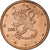 Finnland, 5 Euro Cent, 2001, Vantaa, VZ, Copper Plated Steel, KM:100